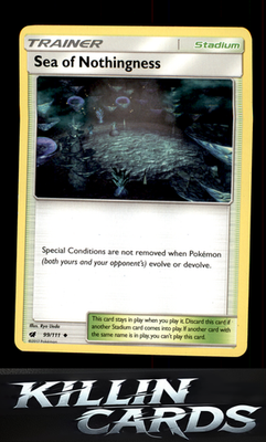 Sea of Nothingness 99/111 Pokemon Uncommon SM - Crimson Invasion Card NM