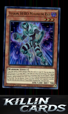 1st Edition Vision HERO Minimum Ray GFP2-EN055 YuGiOh Ultra Rare Ghosts From the