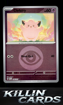 Reverse Holofoil Clefairy (Energy Symbol Pattern) 074/217 Pokemon Common ME: Asc