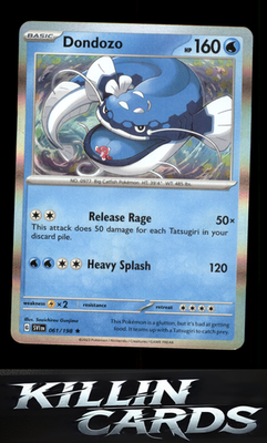 Dondozo - 061/198 061/198 Pokemon Rare SV01: Scarlet & Violet Base Set Card NM