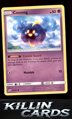 Cosmog 69/181 Pokemon Common SM - Team Up Card NM