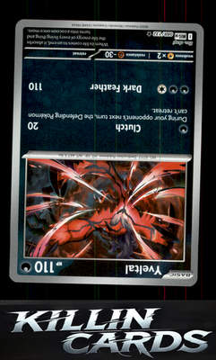 Reverse Holofoil Yveltal 088/132 Pokemon Rare ME01: Mega Evolution Card NM