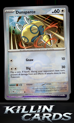 Dunsparce (Poke Ball Pattern) 079/131 Pokemon Common SV: Prismatic Evolutions Ca