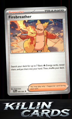 Firebreather - 089/094 089/094 Pokemon Uncommon ME02: Phantasmal Flames Card NM