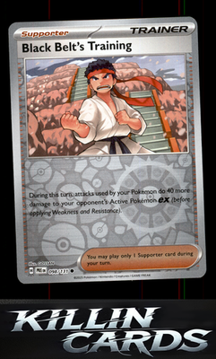 Black Belt's Training - 098/131 098/131 Pokemon Common SV: Prismatic Evolutions