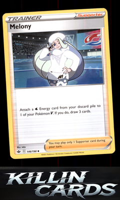 Melony 146/198 Pokemon Uncommon SWSH06: Chilling Reign Card NM