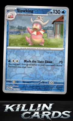 Reverse Holofoil Slowking 019/131 Pokemon Uncommon SV: Prismatic Evolutions Card