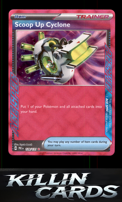 Scoop Up Cyclone 128/131 Pokemon ACE SPEC Rare SV: Prismatic Evolutions Card NM