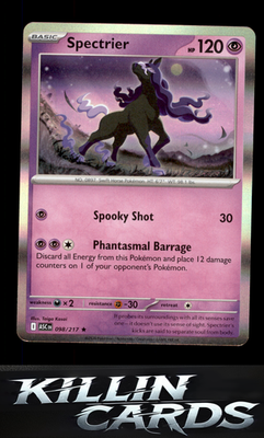 Spectrier 098/217 Pokemon Rare ME: Ascended Heroes Card NM