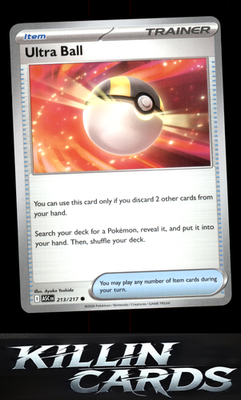 Ultra Ball - 213/217 213/217 Pokemon Common ME: Ascended Heroes Card NM