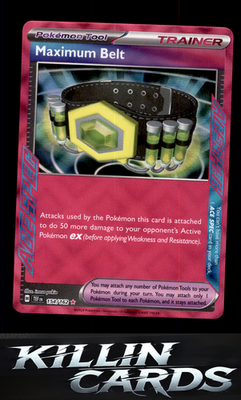 Maximum Belt 154/162 Pokemon ACE SPEC Rare SV05: Temporal Forces Card NM