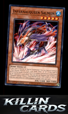 1st Edition Infernalqueen Salmon MP23-EN178 YuGiOh Common 25th Anniversary Tin: