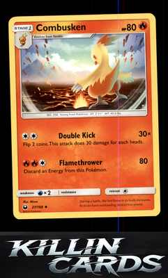 Combusken 27/168 Pokemon Uncommon SM - Celestial Storm Card NM