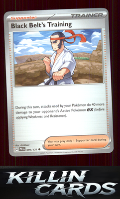 Black Belt's Training - 099/131 099/131 Pokemon Common SV: Prismatic Evolutions