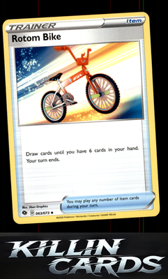 Rotom Bike 63/73 Pokemon Uncommon Champion's Path Card NM