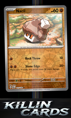 Reverse Holofoil Nacli - 101/182 101/182 Pokemon Common SV04: Paradox Rift Card