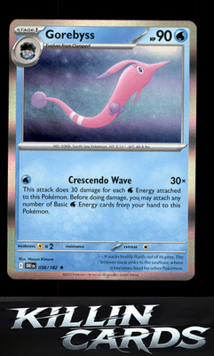 Gorebyss 056/182 Pokemon Rare SV10: Destined Rivals Card NM