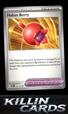 Haban Berry (Poke Ball Pattern) 111/131 Pokemon Common SV: Prismatic Evolutions