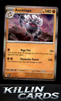 Annihilape 109/198 Pokemon Rare SV01: Scarlet & Violet Base Set Card NM