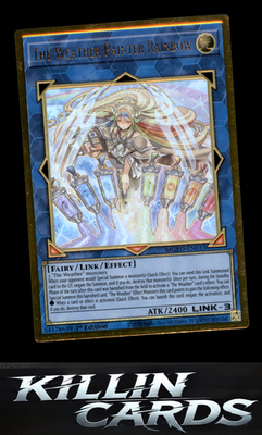 1st Edition The Weather Painter Rainbow MGED-EN033 YuGiOh Premium Gold Rare Maxi