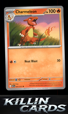 Charmeleon 021/217 Pokemon Uncommon ME: Ascended Heroes Card NM