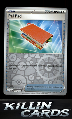 Reverse Holofoil Pal Pad 182/198 Pokemon Common SV01: Scarlet & Violet Base Set