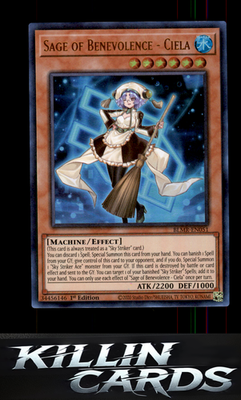 1st Edition Sage of Benevolence - Ciela BLMR-EN051 YuGiOh Ultra Rare Battles of