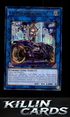 1st Edition I:P Masquerena (Alternate Art) RA02-EN042 YuGiOh Super Rare 25th Ann