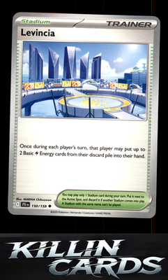 Levincia 150/159 Pokemon Uncommon SV09: Journey Together Card NM