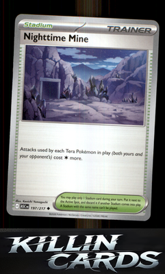 Nighttime Mine 197/217 Pokemon Uncommon ME: Ascended Heroes Card NM