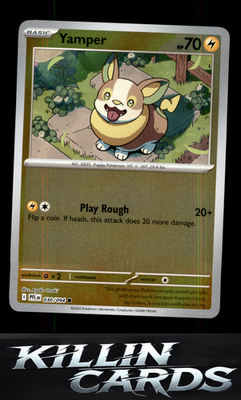 Reverse Holofoil Yamper - 030/094 030/094 Pokemon Common ME02: Phantasmal Flames