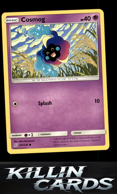 Cosmog - 100/236 100/236 Pokemon Common SM - Cosmic Eclipse Card NM