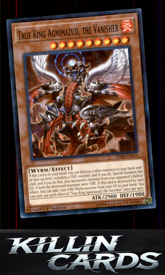 1st Edition True King Agnimazud, the Vanisher SDSB-EN014 YuGiOh Common Structure
