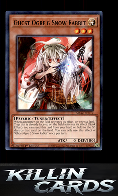 1st Edition Ghost Ogre & Snow Rabbit SDAZ-EN017 YuGiOh Common Structure Deck: Al