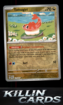 Reverse Holofoil Tatsugiri - 131/167 131/167 Pokemon Uncommon SV06: Twilight Mas