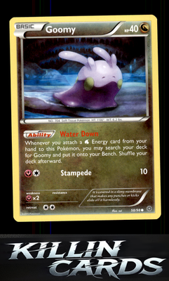 Goomy 58/98 Pokemon Common XY - Ancient Origins Card NM