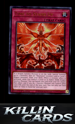 1st Edition Time to Stand Up MP24-EN261 YuGiOh Ultra Rare 25th Anniversary Tin: