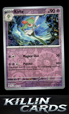 Reverse Holofoil Kirlia - 085/198 085/198 Pokemon Common SV01: Scarlet & Violet