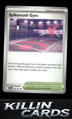 Spikemuth Gym 169/182 Pokemon Uncommon SV10: Destined Rivals Card NM