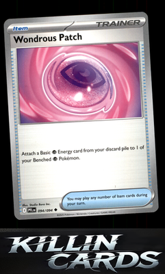 Wondrous Patch 094/094 Pokemon Uncommon ME02: Phantasmal Flames Card NM