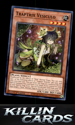 1st Edition Traptrix Vesiculo SDBT-EN008 YuGiOh Common Structure Deck: Beware of