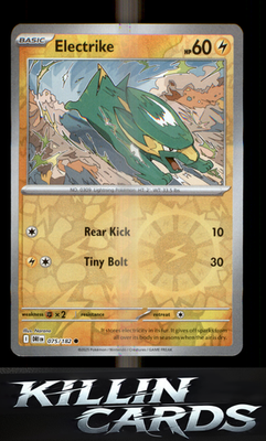 Reverse Holofoil Electrike - 075/182 075/182 Pokemon Common SV10: Destined Rival