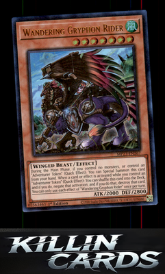 1st Edition Wandering Gryphon Rider MP23-EN267 YuGiOh Ultra Rare 25th Anniversar