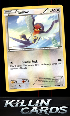 Taillow 70/108 Pokemon Common XY - Roaring Skies Card NM