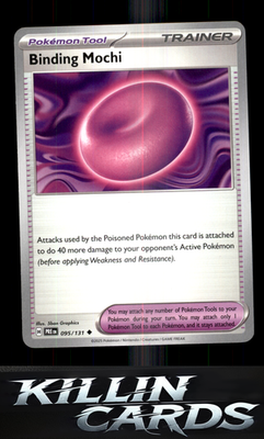 Binding Mochi 095/131 Pokemon Uncommon SV: Prismatic Evolutions Card NM