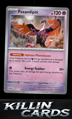 Fezandipiti (Poke Ball Pattern) 045/131 Pokemon Rare SV: Prismatic Evolutions Ca