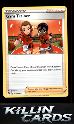 Gym Trainer 059/072 Pokemon Uncommon Shining Fates Card NM