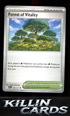 Forest of Vitality 188/217 Pokemon Uncommon ME: Ascended Heroes Card NM