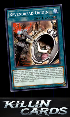 1st Edition Revendread Origin COTD-EN084 YuGiOh Common Code of the Duelist Card