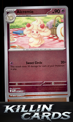 Alcremie 044/094 Pokemon Uncommon ME02: Phantasmal Flames Card NM